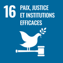 ODD 16 : Paix, justice et institutions fortes Institutions